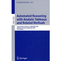 及相关方法的自动推理Automated Reasoning with Analytic Tableaux and Related Methods 应用分析Tableaux