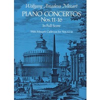 莫扎特钢琴协奏曲第11-16全谱 Piano Concertos Nos. 11-16 in Full Score
