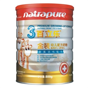 百立乐金装婴儿配方奶粉3段800g