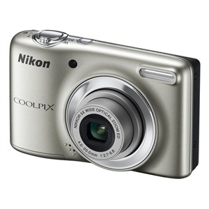 尼康（NIKON）Coolpix L25数码相机（银色）