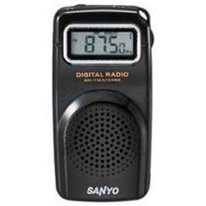 [当当网自营]三洋 SANYO 收音机 RP-D201 黑色-数码调谐,调幅/调频/校园广播,自动记忆功能!