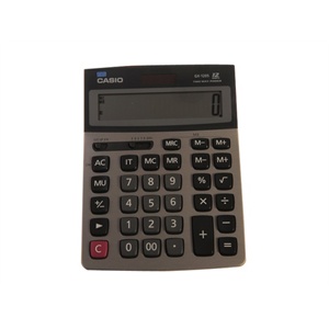 卡西欧（CASIO）GX-120S 商务计算器 灰色?