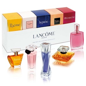 Lancome 兰蔻香水五件套(珍爱7.5ml+奇迹5ml+梦魅5ml+红情5ml+诗意4ml)