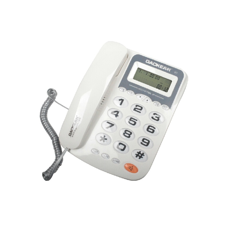 【高科627电话机座机有绳电话机来电显示办公