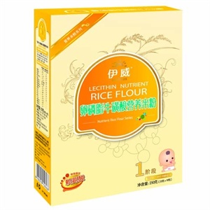 伊威卵磷脂牛磺酸营养米粉（辅食添加初期-24个月）250g