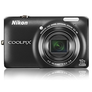 尼康（Nikon）COOLPIX S6300数码相机（黑色）