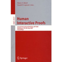 Human Interactive Proofs真人交互证明/会议录