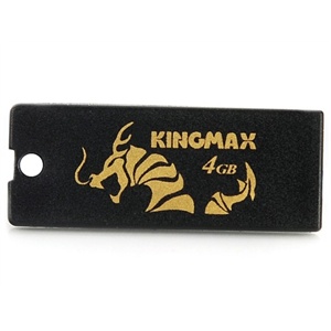 胜创（KINGMAX）超棒龙年纪念版U盘（黑色）（4GB）