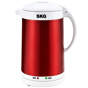 [当当自营] SKG 电水壶 WL2120B 1.7L 双层保温 防烫 红色
