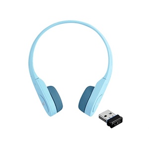 罗技（Logitech）UE3500无线头戴式耳机+麦克风（摇滚蓝）