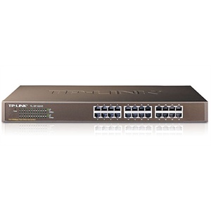 【当当自营】TP-LINK 24口百兆 机架型非网管交换机 TL-SF1024S