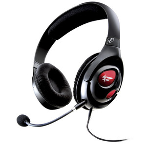 创新专业游戏耳麦 Fatal1ty Gaming Headset 真实的游戏体验