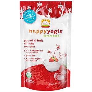 禧贝Happybellies 草莓溶溶豆28g