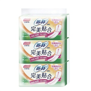 苏菲 完美贴合40P清香型×3三联包