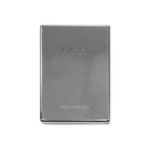 忆捷（EAGET）V10移动硬盘（细纹不锈钢） （500GB）