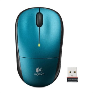 【当当销售配送】罗技LogitechM215 无线鼠标 2.4G(蓝色),nano