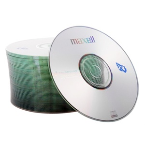 麦克赛尔（Maxell）CD-R 50片塑封装刻录光盘（海螺）