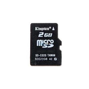 金士顿（Kingston）2G (MicroSD)TF卡 (终身保修)