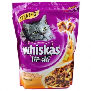 伟嘉成猫猫粮1.4kg 嫩滑鸡柳味