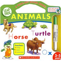动物识字手册 LEAPFROG： ANIMALS WIPE-OFF (S)