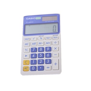 卡西欧（CASIO）SL-300VC-BE 亮彩计算器 晶蓝?