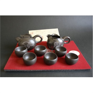 （包邮）龙德堂陶艺茶具 兔年吉祥