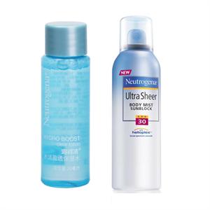 Neutrogena 露得清 轻透防晒喷雾SPF30141g送露得清水活盈透保湿水20ml