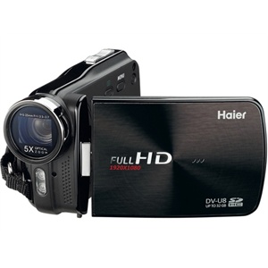 海尔（Haier）DV-U8数码摄像机（神秘黑）