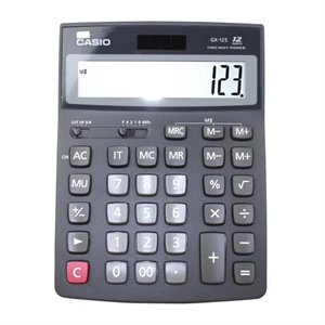 【当当销售配送】卡西欧（CASIO）GX-12S 商务计算器