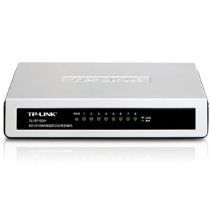 【当当自营】TP-LINK 8口百兆非网管交换机 TL-SF1008+