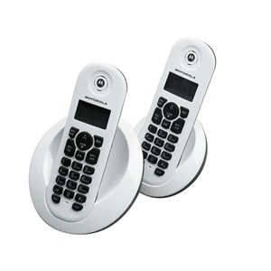 摩托罗拉（MOTO）C602C2.4G数字无绳电话（白色）