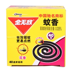 全无敌 黑蚊香家庭装花香型