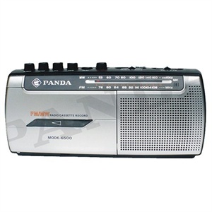 熊猫6500 便携式收录机（FM/MW二波段收音）
