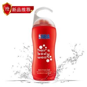 NBA 男士劲爽洗发沐浴露（2合1）400ml