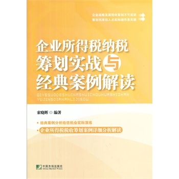 企业纳税筹划经典案例分析讲座小组,企业纳税