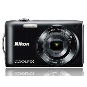 尼康（Nikon）COOLPIX S3300数码相机（黑色）
