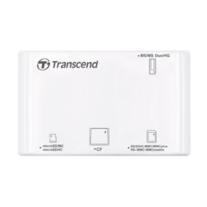 【当当自营】 Transcend 创见 P8 All-in-One 读卡器 白色