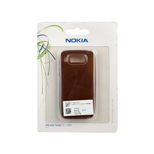 诺基亚（NOKIA）CC-1000E72硅胶套（褐色）