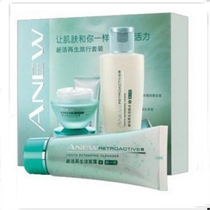 AVON雅芳 新活再生旅行套装（新活再生洁面露60g+新活再生活肌水60ml+新活再生霜15g)