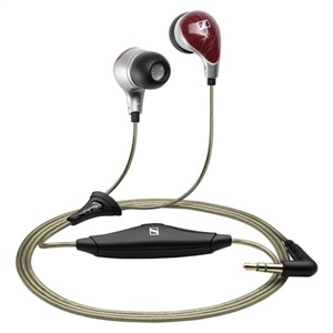 【当当自营】 Sennheiser森海塞尔 CX281 动圈式高品质时尚耳塞 酒红色