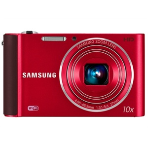 三星（SAMSUNG）ST200F数码相机（红色）