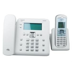 西门子（SIEMENS）C670子母机数字无绳电话（2.4GHz）（白色）