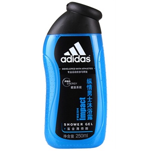 阿迪达斯 男士活力沐浴露-纵情 250ml