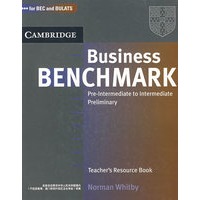 剑桥商务英语初级教师用书 BENCHMARK：Teacher's Pesource Book——新东方大愚英语学习丛书