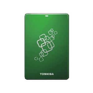 东芝HDTC605HG3AA USB3.0移动硬盘（绿色）（500G）