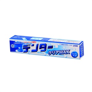LION日本狮王DENTOR CLEARMAX粒子洁净牙膏(超凉)140g(进)