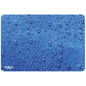 宜客莱（ECOLA）MP-NA031 RaindropBlue鼠标垫（水滴蓝）