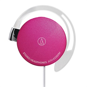 【当当销售配送】铁三角 Audio-Technica ATH-EQ300M-PK 挂耳式耳机 粉色