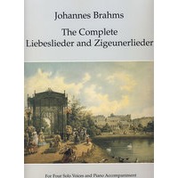 (勃拉姆斯《爱之歌》、《柴达斯舞曲》：四独唱加钢琴伴奏)The Complete Liebeslieder and Zigeunerlieder