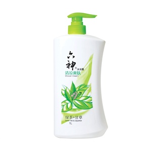 六神 清凉爽肤沐浴露1L